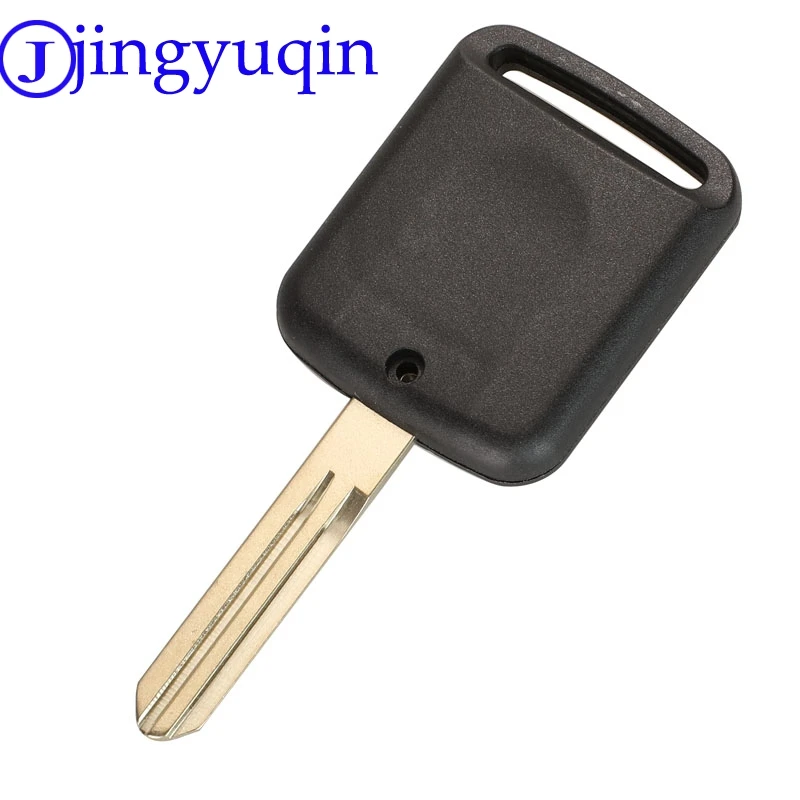 Jingyuqin-carcasa para llave de coche, mando a distancia de 2 botones para Nissan Qashqai Navara Micra NV200 Patrol Y61 2002-2016