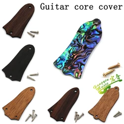 1 Piece Acoustic Guitar Electric Guitar Truss Rod Cover Iron Core Bell-Shaped 2 Hole 3 Hole LP SG  Matching screw