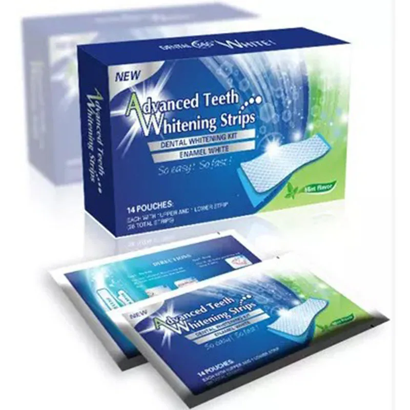 tooth whitening strips  dry tooth paste bleaching tooth sticky gel whitening strip high elastic oral care hygiene toothpaste