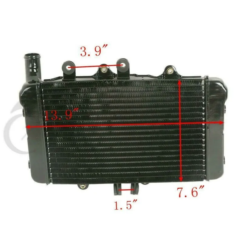 Motorcycle Engine Radiator Cooler Cooling system For Honda BROS 650 NTV650 BORS400 1988-1990