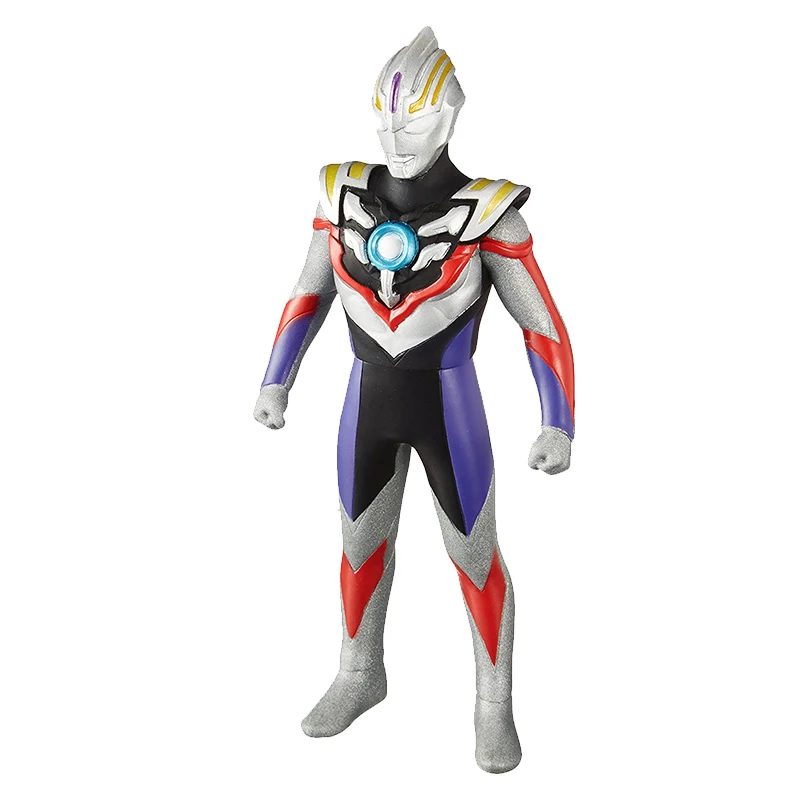 

New Japanese Version Spot Bandai Orb Ultraman Soft Rubber Doll Toy 500 Series 49 Orb Heavy Light Form Scenery Action Figure