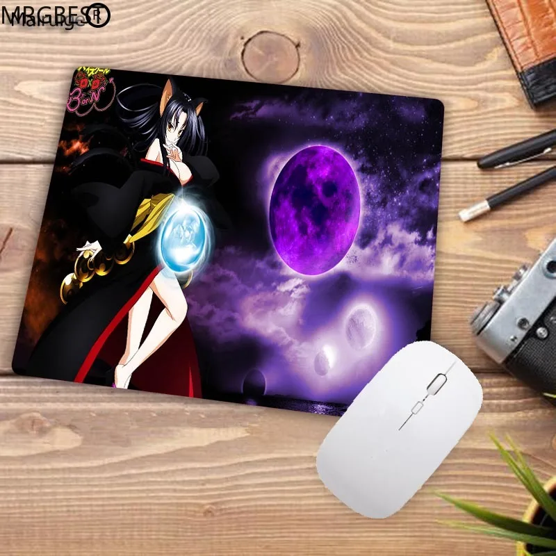 MRGBEST Big Promotion Simple Design High School Dxd  Speed Mousepad Hot Gaming Mouse Pad Anti-slip Computer Desk Mat 22X18CM