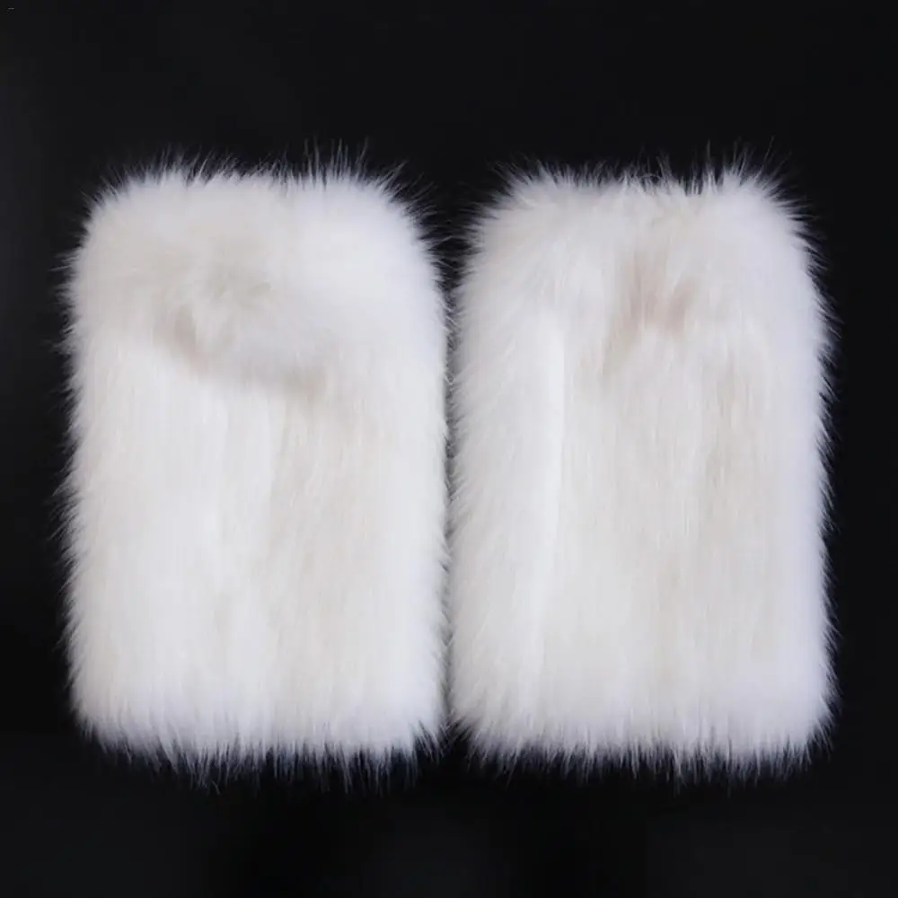 Faux Fur Tail Cosplay Set para Adultos e Adolescentes, Traje Fox para o Natal, Festa de Halloween, Noite