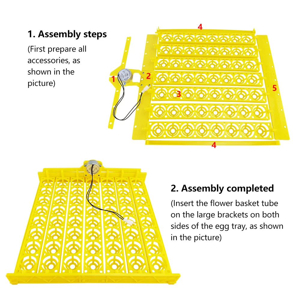56 Eggs Incubator Turn Tray Poultry Incubation Equipment Chickens Ducks And Other Poultry Incubator Automatically Turn Eggs