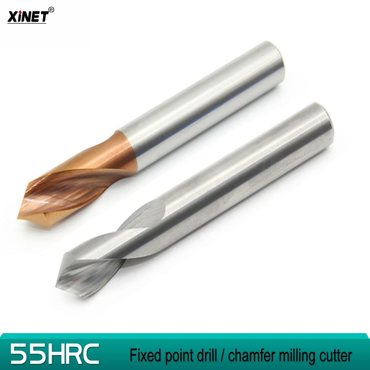 

HRC55 tungsten steel alloy 90 deg centering drill fixed point drill positioning drill 4-8-10-12 V-shaped chamfer milling cutter