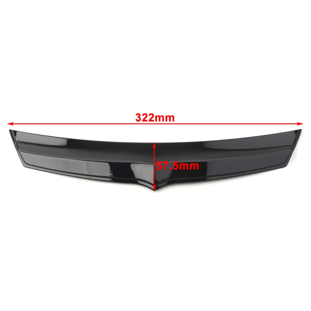 For Harley Road Glide 2015 2016 2017 2018 2019 Motorcycle Front Fairing Air Flow Vent Accent Trim Black/Chrome ABS Plastic