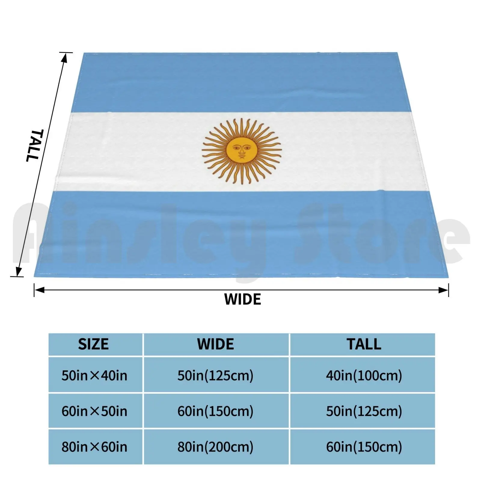 Blanket Argentina Flag Argentinian Patriotic Hat Argentina Argentinian Flag Argentinian Flag