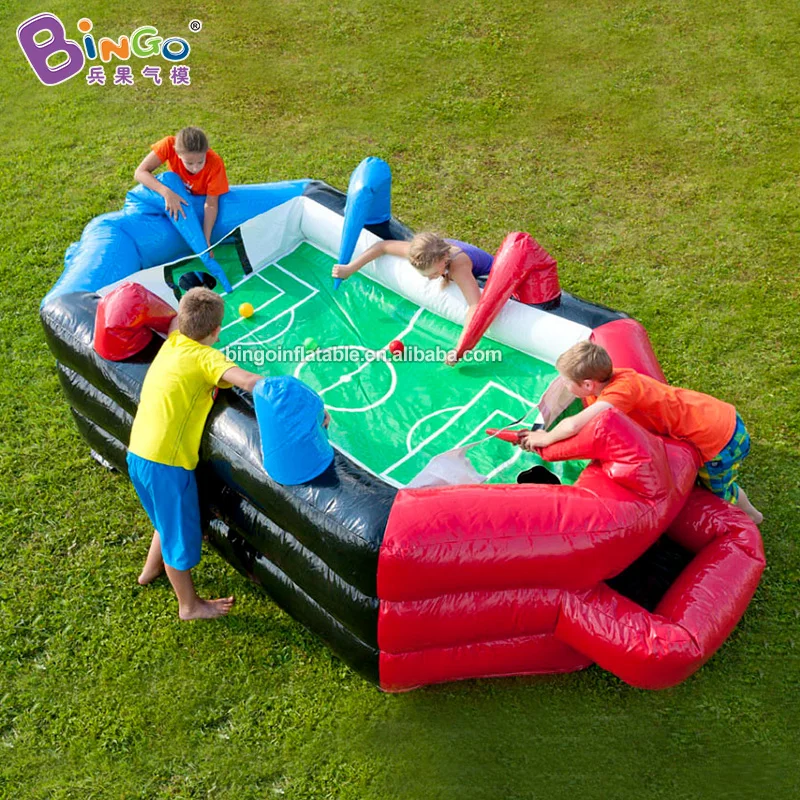 Inflatble Toys 2.5x1.5x1.3mH Inflatable PVC Football Table for Children Sports Games Tabletop Outdoor Entertainment-Toya