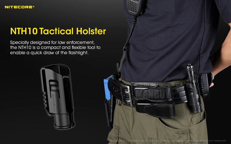 Original nitecore Holster NTH10 Mount Holder for Flashlights