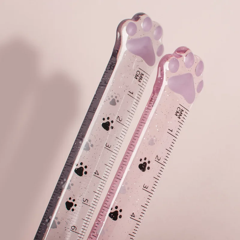 TWINGO Simpatiche righelli per studenti, righello dritto da 15 cm per misurazioni chiare e precise nella cancelleria per disegni matematici