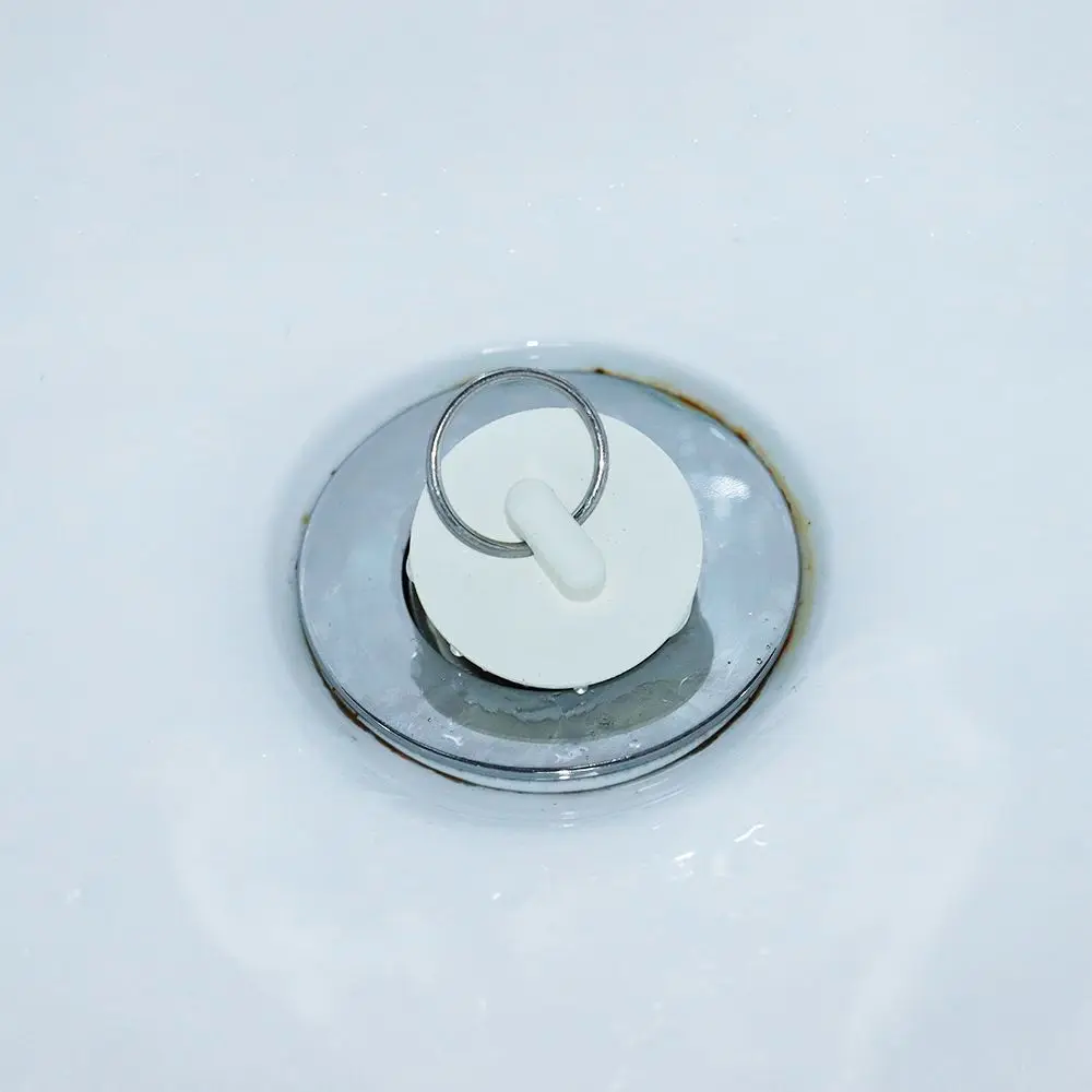 Useful Leakage-proof Bathroom Supplies Round Sewer Water Sink Plug Drain Cover Bathtub Stopper