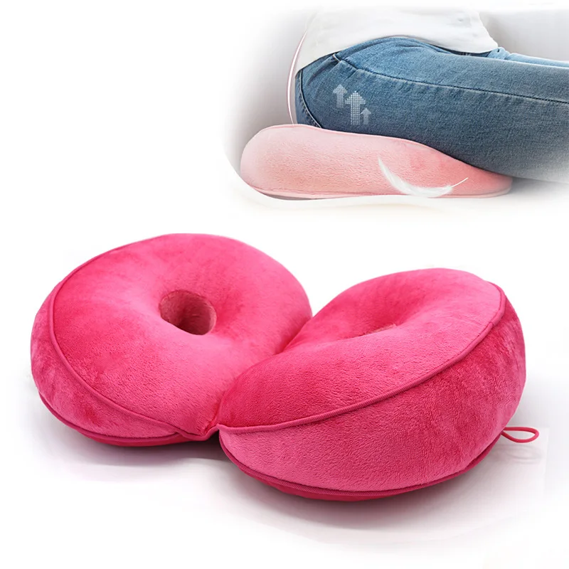 

New Chair Cushion Comefort Home Office Car Seat Beautiful Hip Cushions Latex Memory Foam Fold Sofa Chair Pillows Dropship