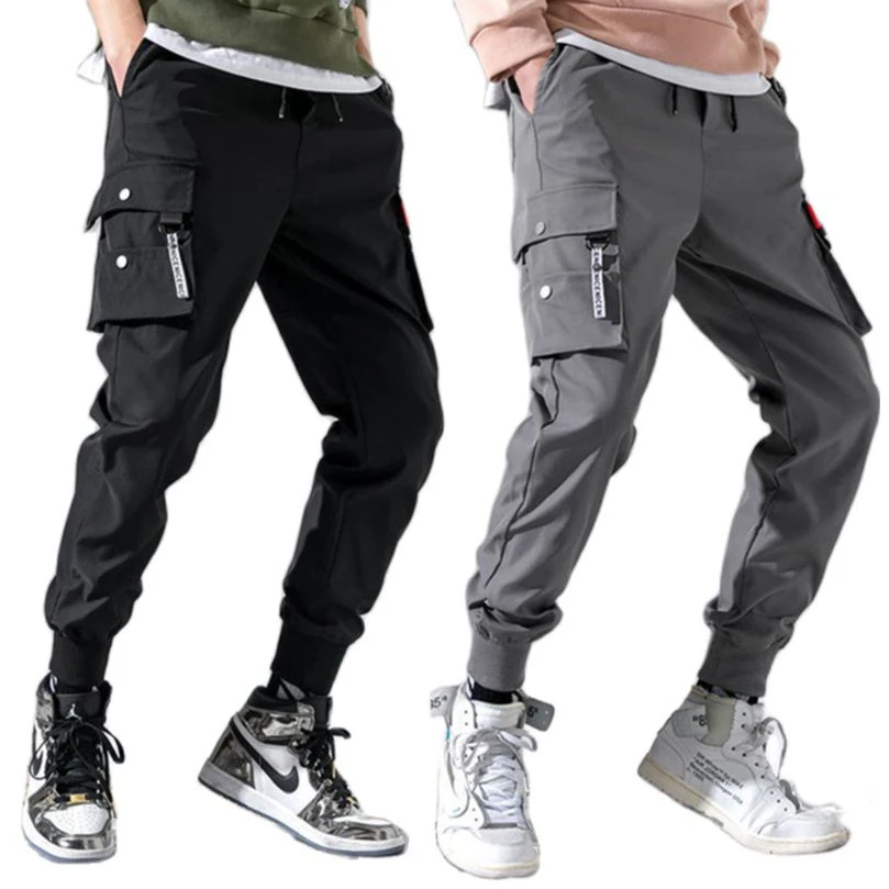 2024 Spring Autumn Jogger Men Women Tactical Sportswear Boys Harem Pants Jogging Cargo Trousers 4XL 5XL Tracksuits Plus Size y2k