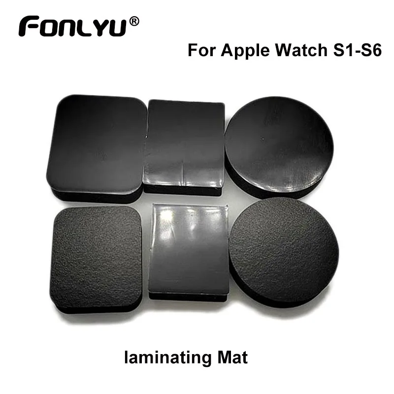 Laminating Silicone Rubber Pad Black Sponge Mat Pad For Apple Watch iWatch LCD Touch Screen Refurbished Laminator Repair Tools