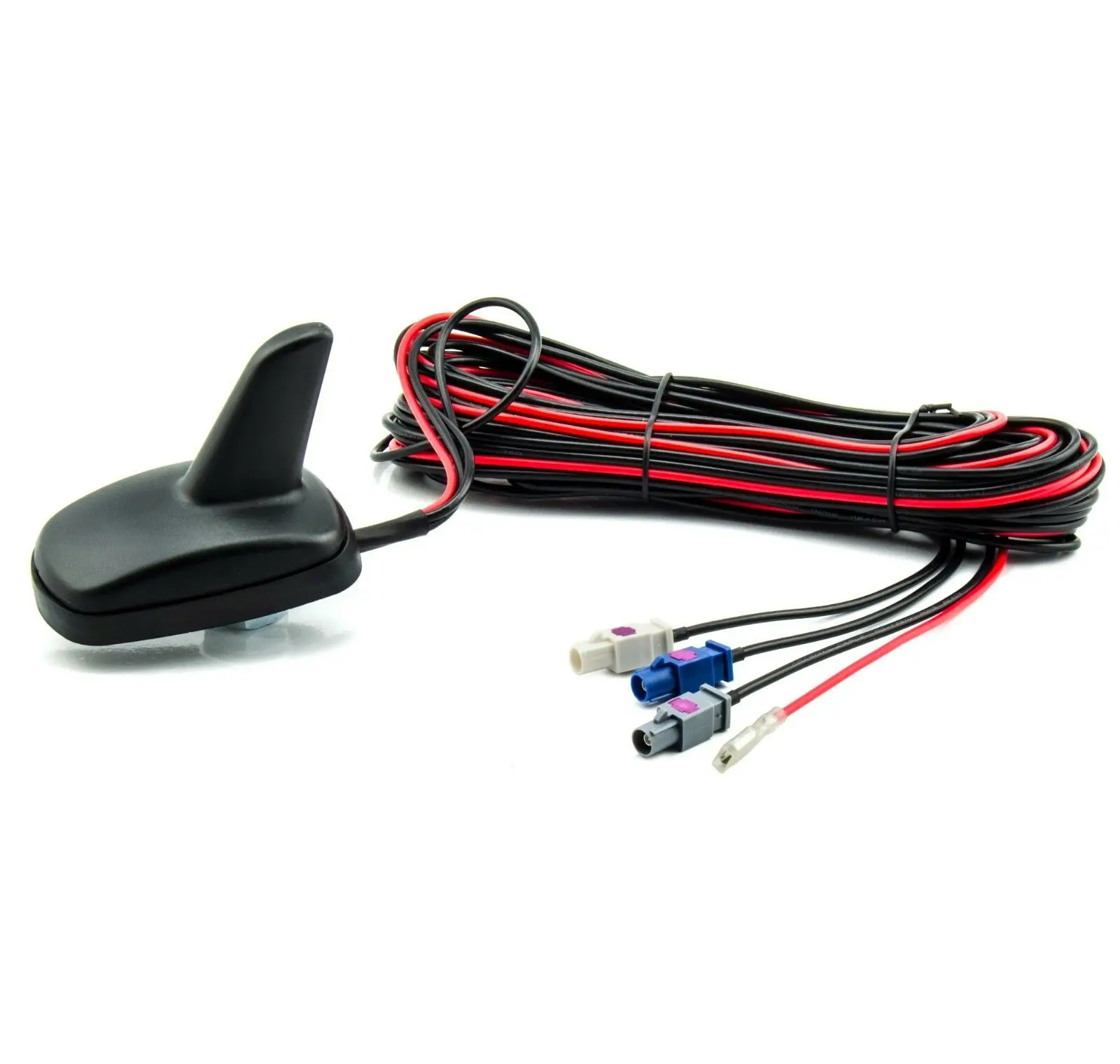 Car antenna roof antenna Shark DAB + GPS FM for AU.DI from 2004 FAKRA 5m cable