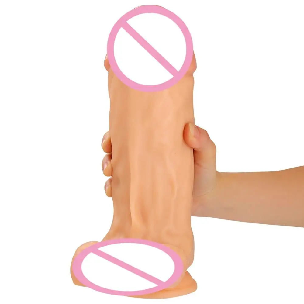 27X8.8 CM Giant Flesh Dildo Thick Huge Dildo Suction Big Dildo With Suction Cup Sex Toys For Female Masturbation Sex Products