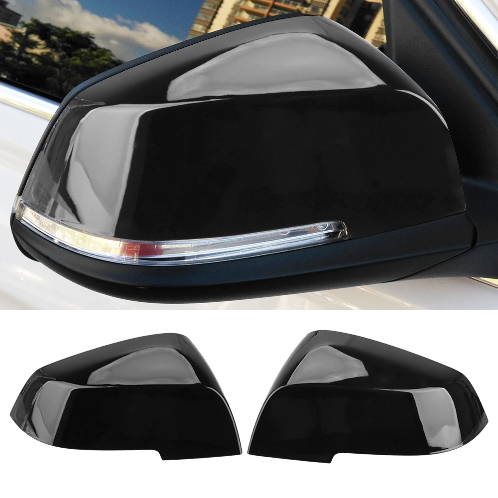 Autos eitige rückspiegel abdeckung für bmw f30 f31 f20 f21 f22 f23 gt f34 f32 coupe f33 f36 e84 x1 i3 serie 1 2 3 4 zubehör