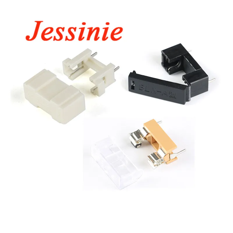 10PCS/LOT 5x20mm Fuse Holders 5X20 Insurance Tube Socket Fuse Holder For 5*20 Insurance