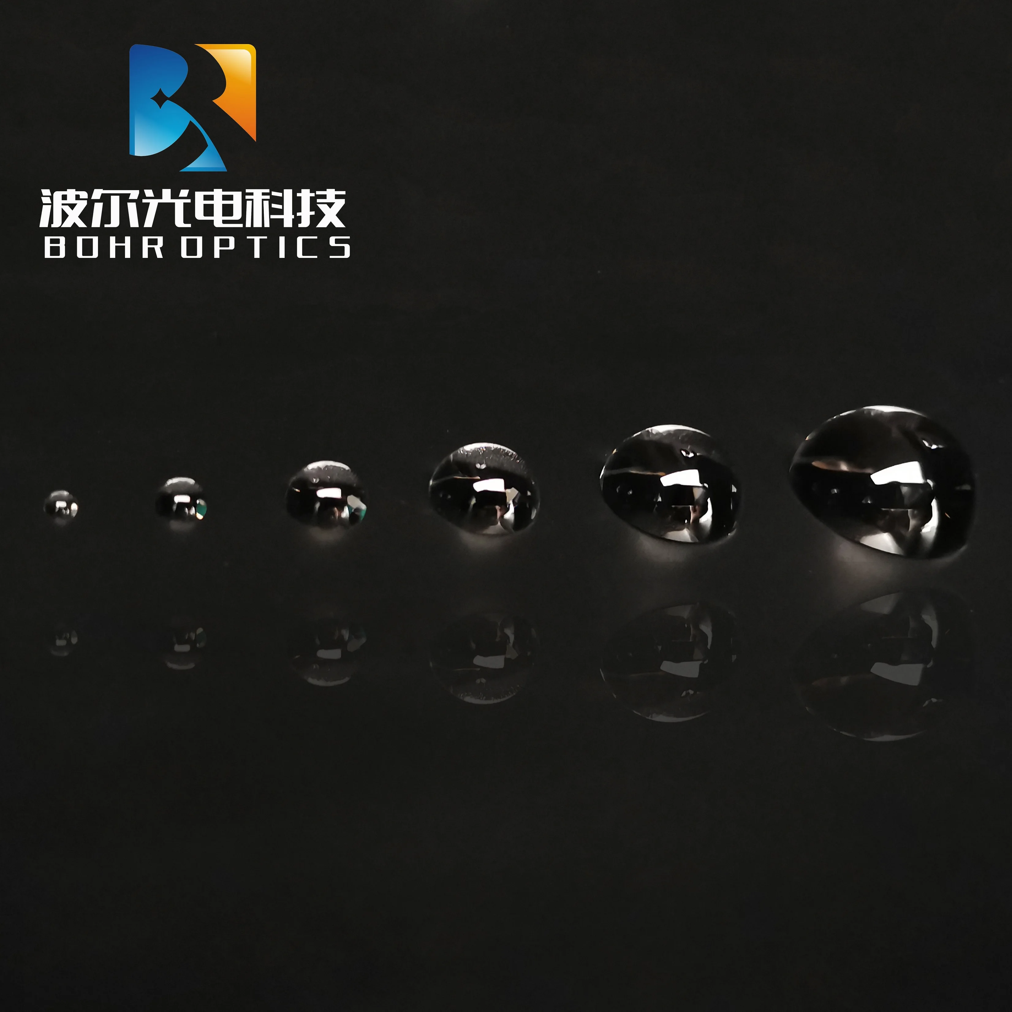 D10*5mm High Precision Fused Silica Half Ball Lens led co2 laser Optical Glass Objective Lenses Telescope