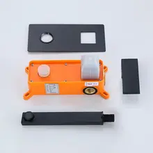 Matte Black Wall Bathroom Faucet #5