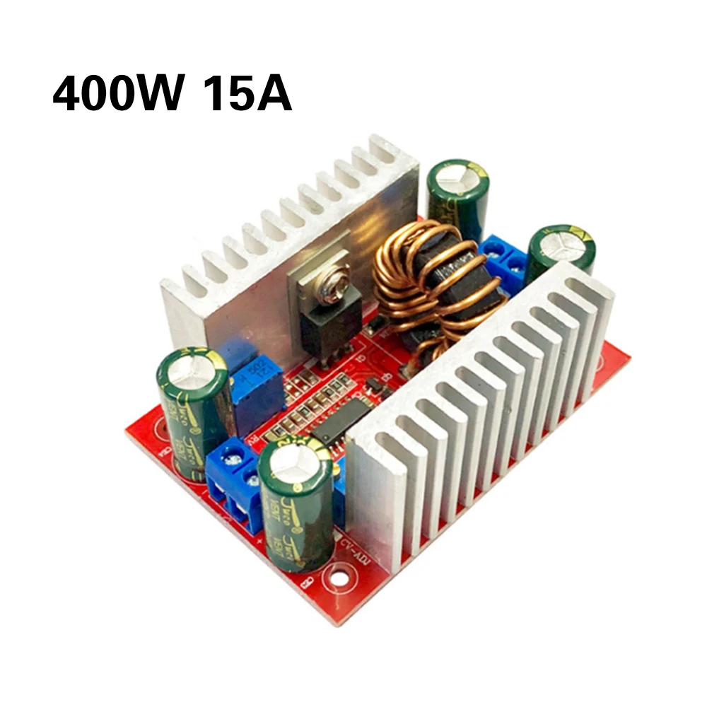 

400W 15A 8.5-50V To 10-60V Voltage Charger Step Up Converter Constant Current Power Regulator Supply Module