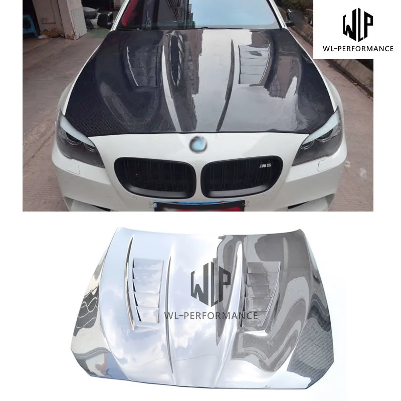 

F10 F18 High Quality Carbon Fiber Front Engine Hood Bonnets Engine Cover Car Body Kit for Bmw 5 Series 520i 525i 530i 535i 11-17