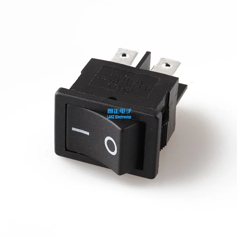 KCD1-201 Beleuchtet Rocker Schalter 4Pins mit Lampe AUF-OFF