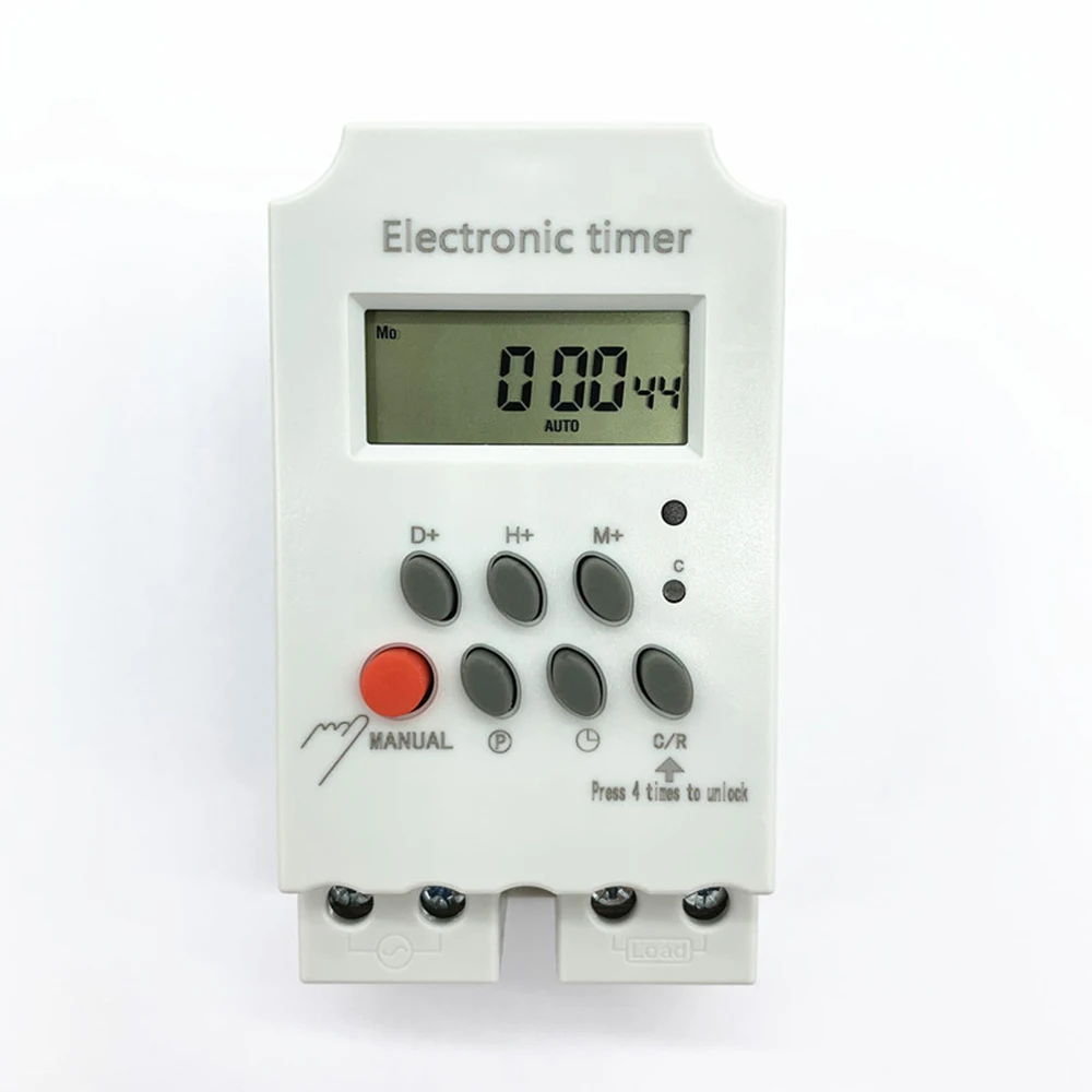 KG316T 220V Timer Switch, KG316T 220V Automatic Digital Timer Switch Microcomputer Time Control Switch Programmable Timer