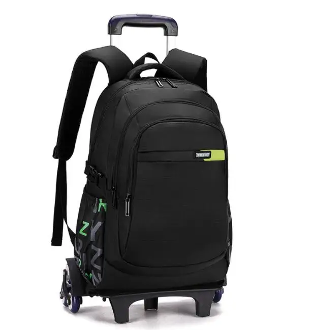 ZIRANYU school bag with wheels wheeled backpack for boys Children School trolley bag sutdent School Rolling backpack Bag Trolley