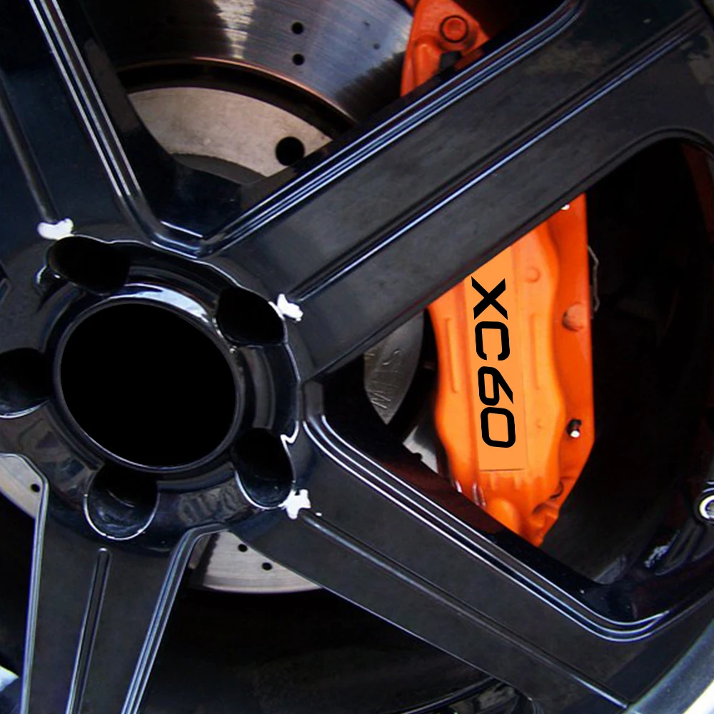 

Для Volvo C30 XC60 V40 S60 XC40 XC90 T6 C70 XC70 V70 V60 суппорт тормоза автомобиля термостойкая наклейка авто декоративные аксессуары