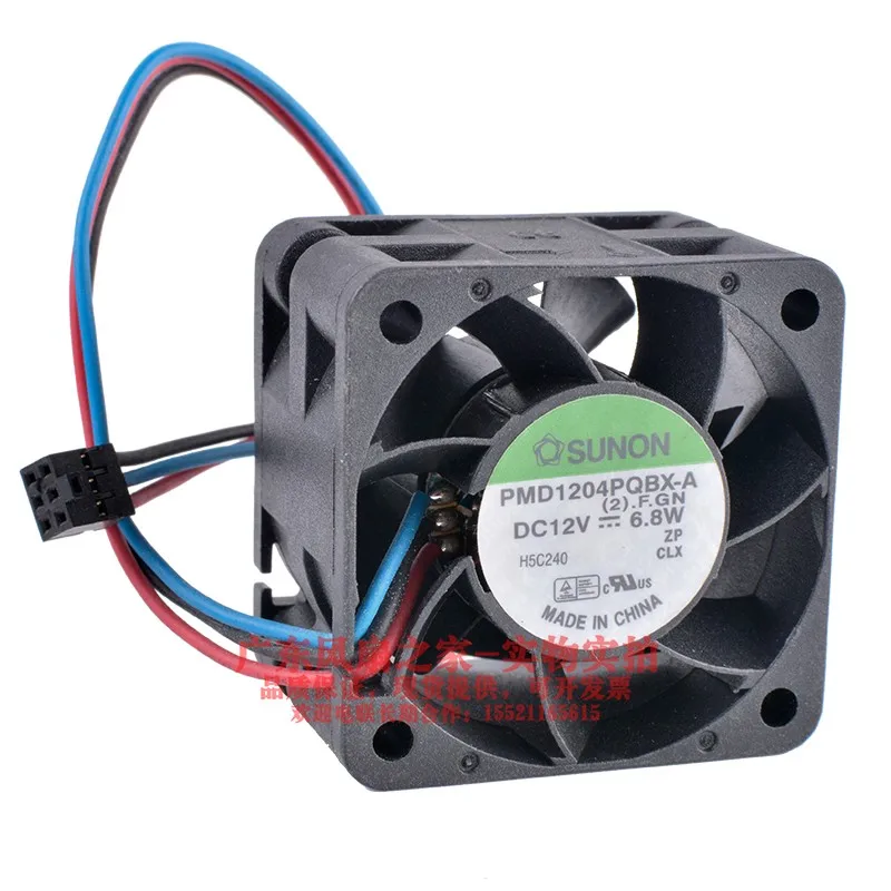 New original PMD1204PQBX-A 4028 4CM 12V 6.8W 1U2U high speed server cooling fan