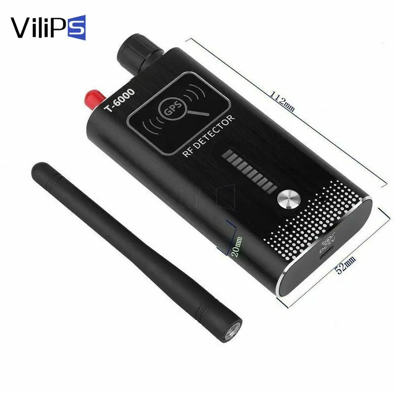 Vlips Anti-Spy GPS Signal Lens RF Tracker Camera GSM SPY Bug Detector Anti Candid Camera GPS Tracker Wireless Audio Bug Finder