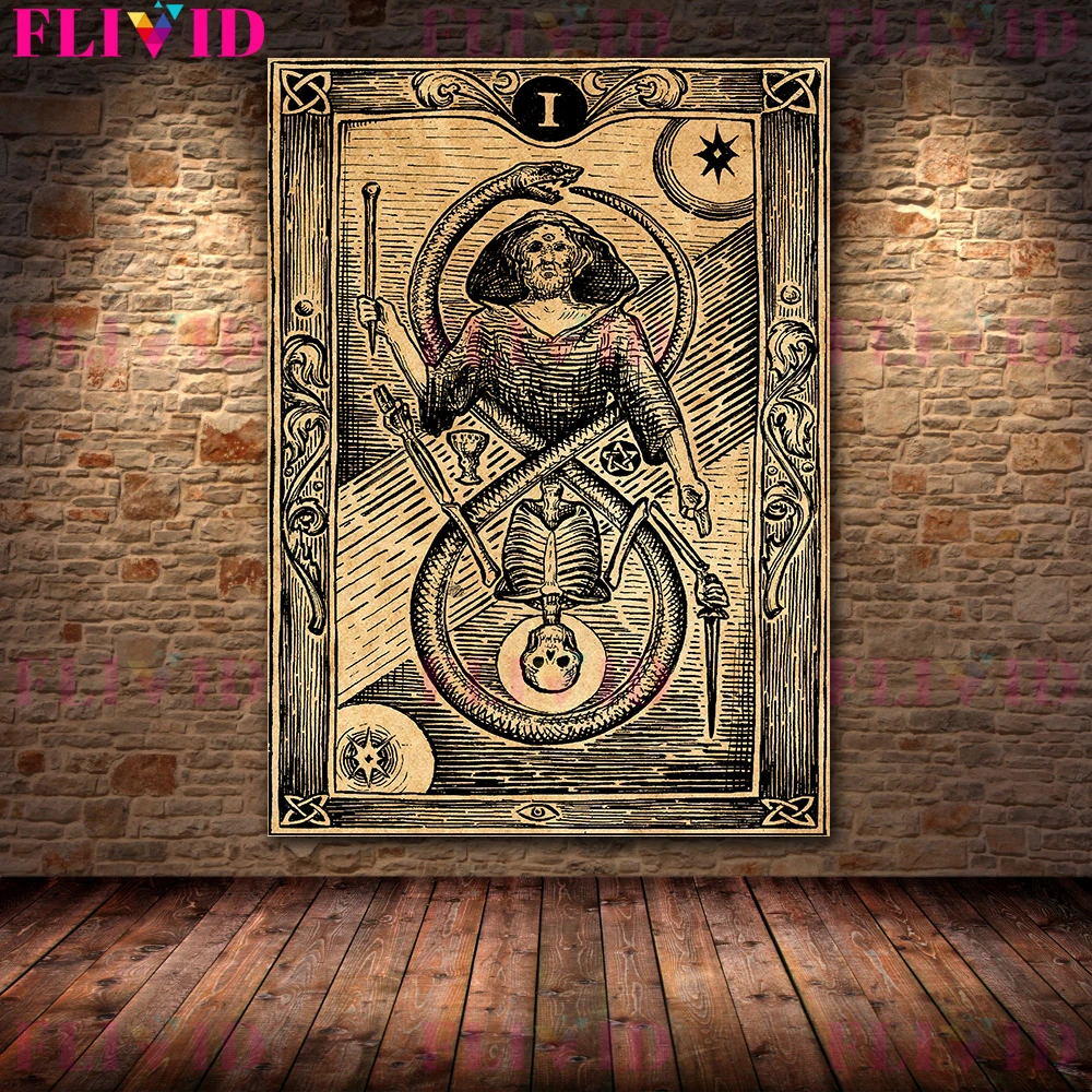 Witch Wall Art Canvas Painting - огляд і ціна Star Map Poster
