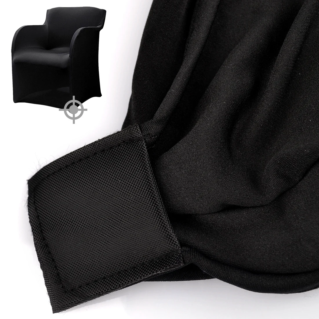4pcs/Lot Spandex Slipcovers for Armchairs Elastic Chair Covers Stretch Armchair Cover Wedding Party Chair Covers 73*55CM