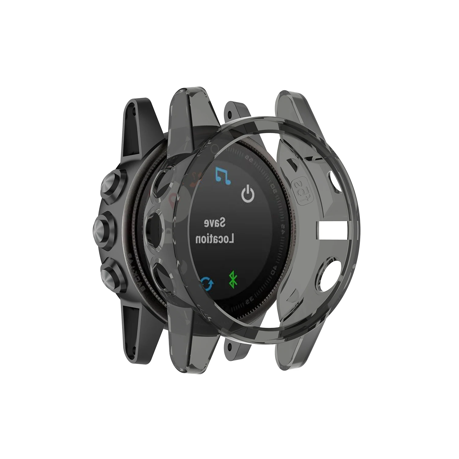 حافظة حماية ذكية خفيفة الوزن من السيليكون غطاء حماية لساعة Garmin Fenix 5S/5S Plus الرياضية غطاء عالي الجودة