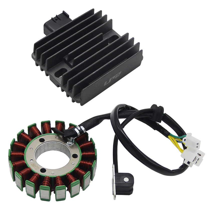 Motorcycle Stator Coil & Voltage Regulator Rectifier For Yamaha YH50 YP250 Majesty YP250A 4XY-81960-00 5GM-81410-01 5GM-81410-00