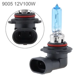 1PC 12V 100W H3/H4/H7/9005/9006/H11 5000K White Light Super Bright Car Halogen Lamp Aut Front Headlight Fog Bulb Front Headlight