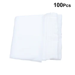 100pcs Disposable Super Water Absorbent Facial Cleansing Wet Towel Wood Pulp Pedicure Beauty SPA Salon Bath Clean Face