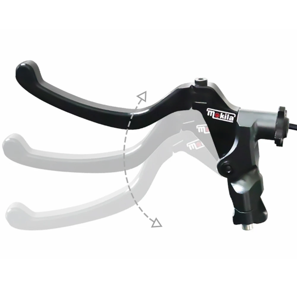 With Logo 7/8" 22mm Motorcycle Hard Anodizing Clutch Lever Cable Clutch Handle For Motorbike Street Sport Bike Scooter Bike ATV - Image 3