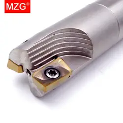 MZG BAP400 R C25 C32 CNC Machining Cutting End Mill Shank APMT 1604 Holder Shoulder Right Angle Precision Slot Milling Cutter