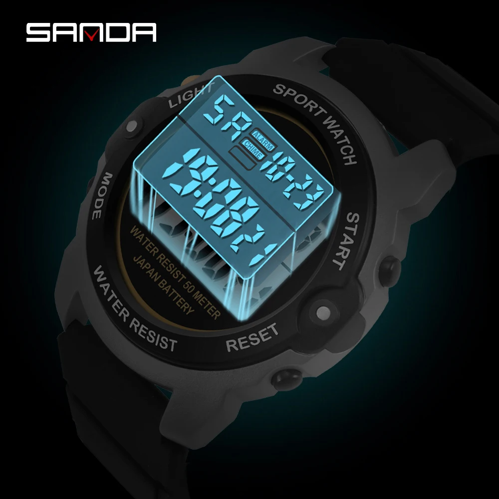 NEW Sports Women Watches Fashion Casual Waterproof LED Digital Watch Female Wristwatches For Women Clock Relogio Feminino 6003