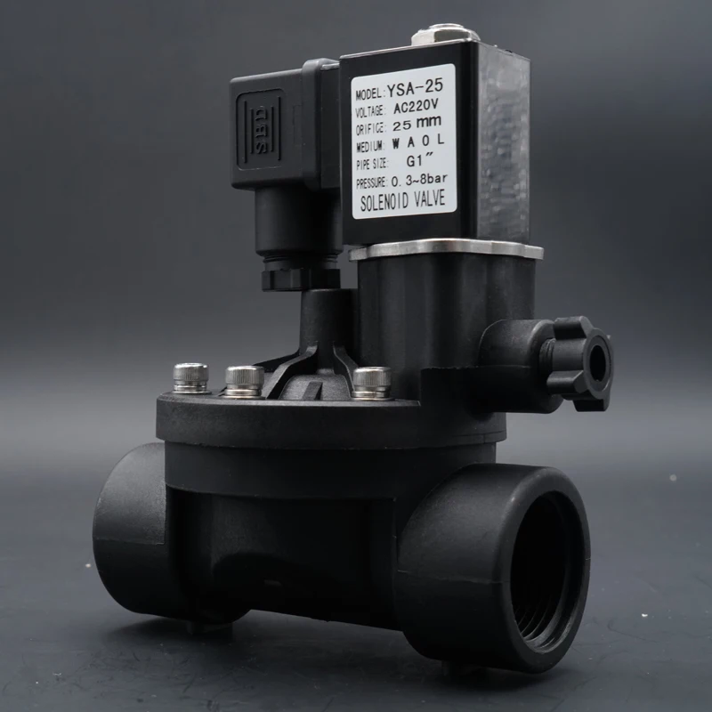 Solenoid valve,Valve, Water valve,Normally closed /open 220V 2 way pilot operated plastic with manual switch and flow adjustment