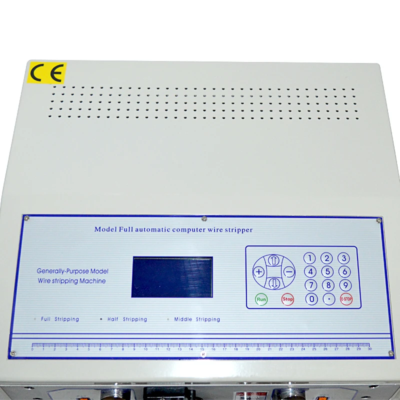 1PC 220V SWT508C-II 자동 컴퓨터 필링 기계 와이어 스트리핑 기계/Electic 케이블 스트리핑/와이어 스트리퍼 파이프 커터