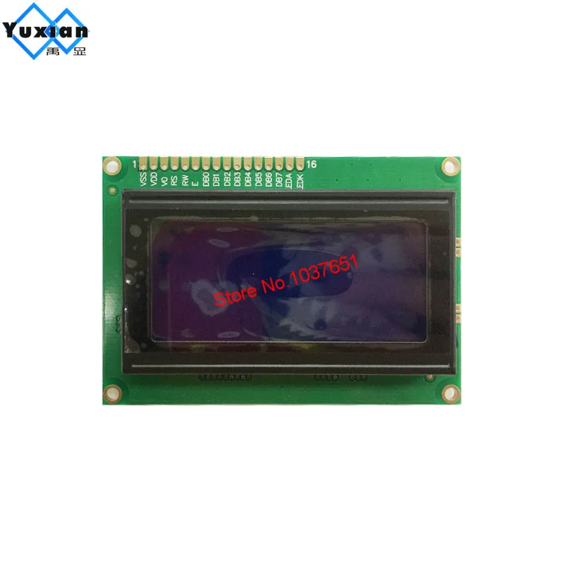 LCDディスプレイモジュール,hd44780,spc780d1,16x4,i2c,新品