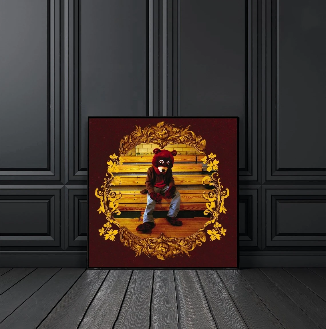 

Kanye West The College Dropout альбом для музыки, Обложка, постер, холст, принт, рэп, хип-хоп, музыка, звезда, певица