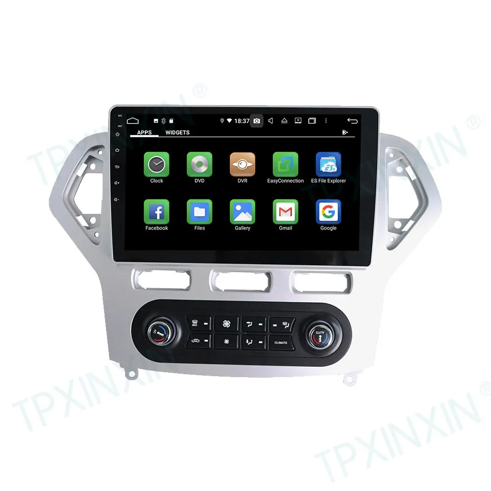PX6 For Ford Mondeo At 2007-2010 Android10 Carplay Radio Player Car GPS Navigation Head Unit Car Stereo WIFI DSP BT