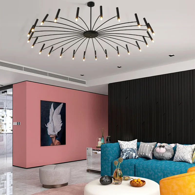 Modern Design Art LED Chandelier lighting Living room Pendant Lamp Bedroom Restaurant Hanging Lights Home Deco fixtures