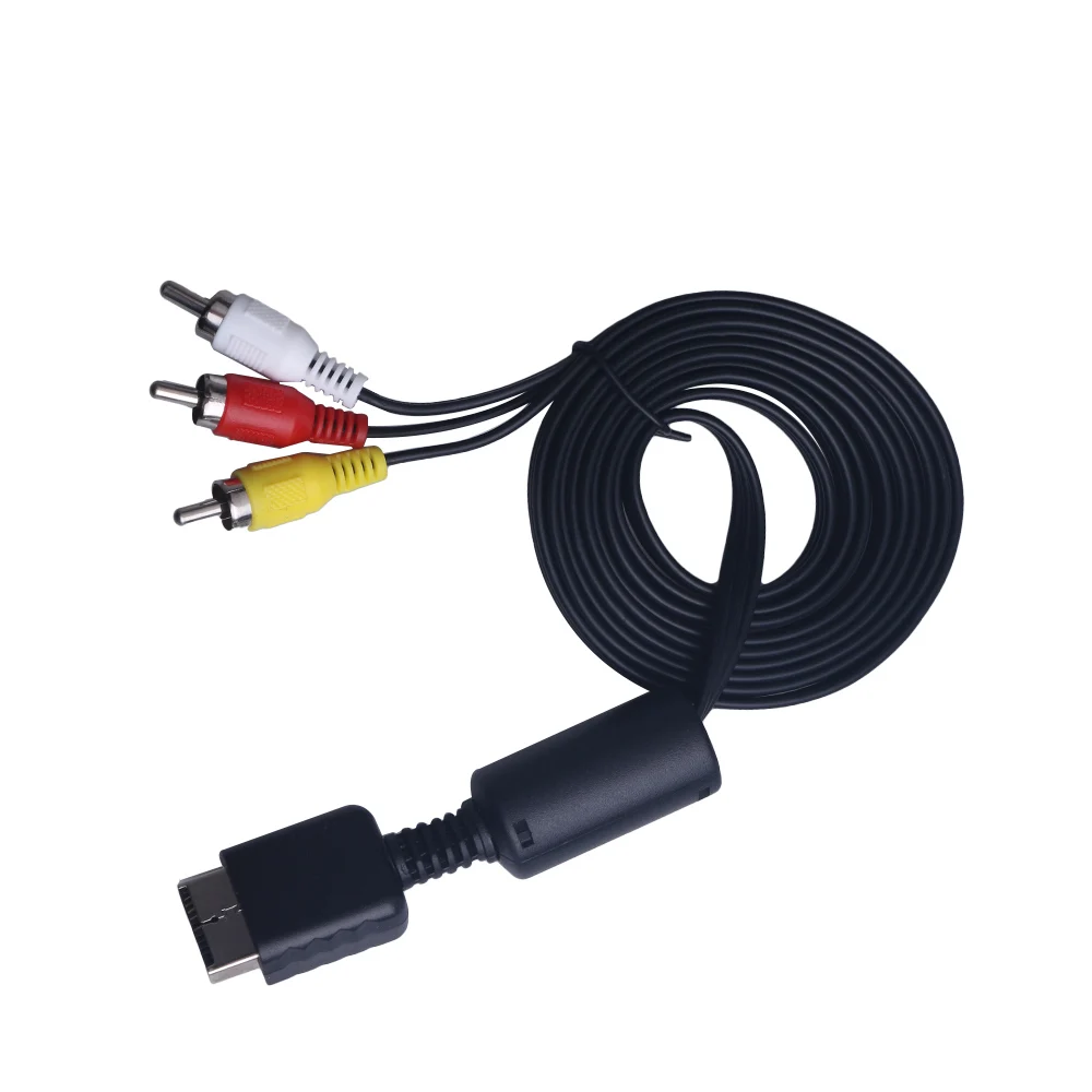 كابل الصوت والفيديو لسوني PS2/PS3 Gamepad مادة النحاس كابل AV لملحقات ألعاب PS1/2/3