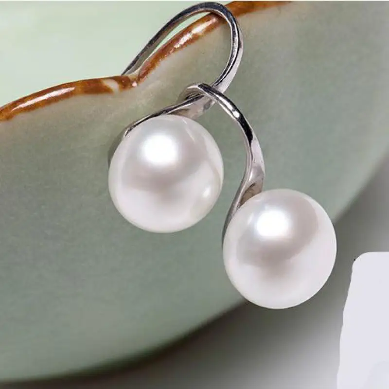 Glamour Earrings Sale Natural Freshwater Pearl Earrings Korean Fashion 2019 New Popular Pearl Women\'s Earrings Wholesale