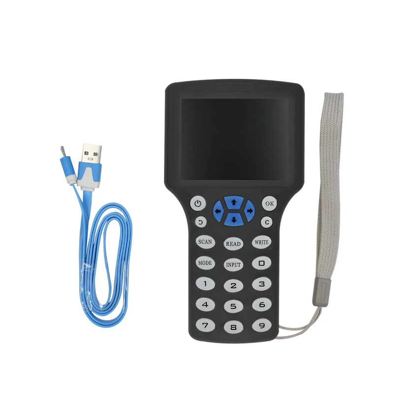 New English Replicator RFID Duplicator 13.56Mhz NFC Smart Chip Card Reader CUID/FUID Keychain Writer Encryption Crack Copier